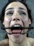 Dark Haired Slave Lady Zayda J Gets Her Pussy Punished Ruthlessly In The Play Room